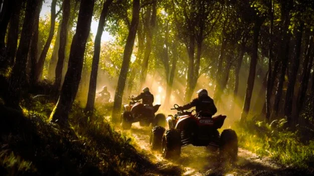 ATV riding