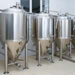 300 Gallon Stainless Steel Mixing Tank